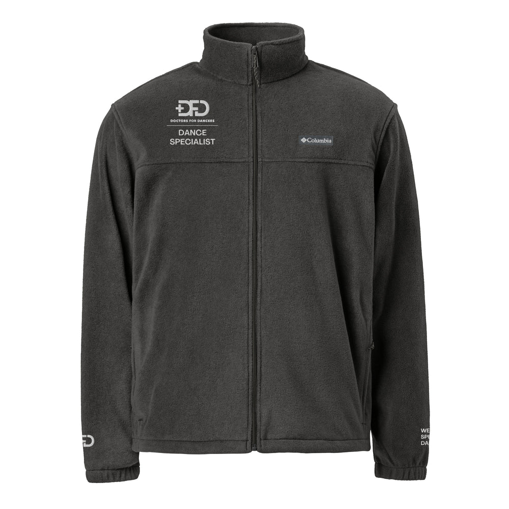 
                  
                    DFD White Logo Embroidered Dance Specialist & We Speak Dance Columbia Fleece Jacket
                  
                