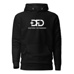 
                  
                    DFD White Logo Dance Specialist & We Speak Dance Hoodie
                  
                