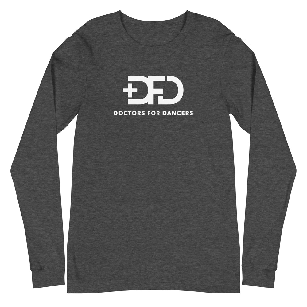 
                  
                    DFD White Logo Long Sleeve Tee
                  
                