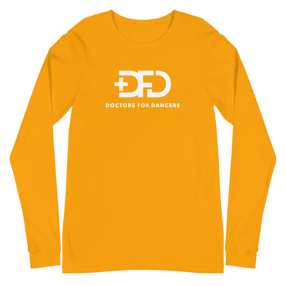 
                  
                    DFD White Logo Long Sleeve Tee
                  
                