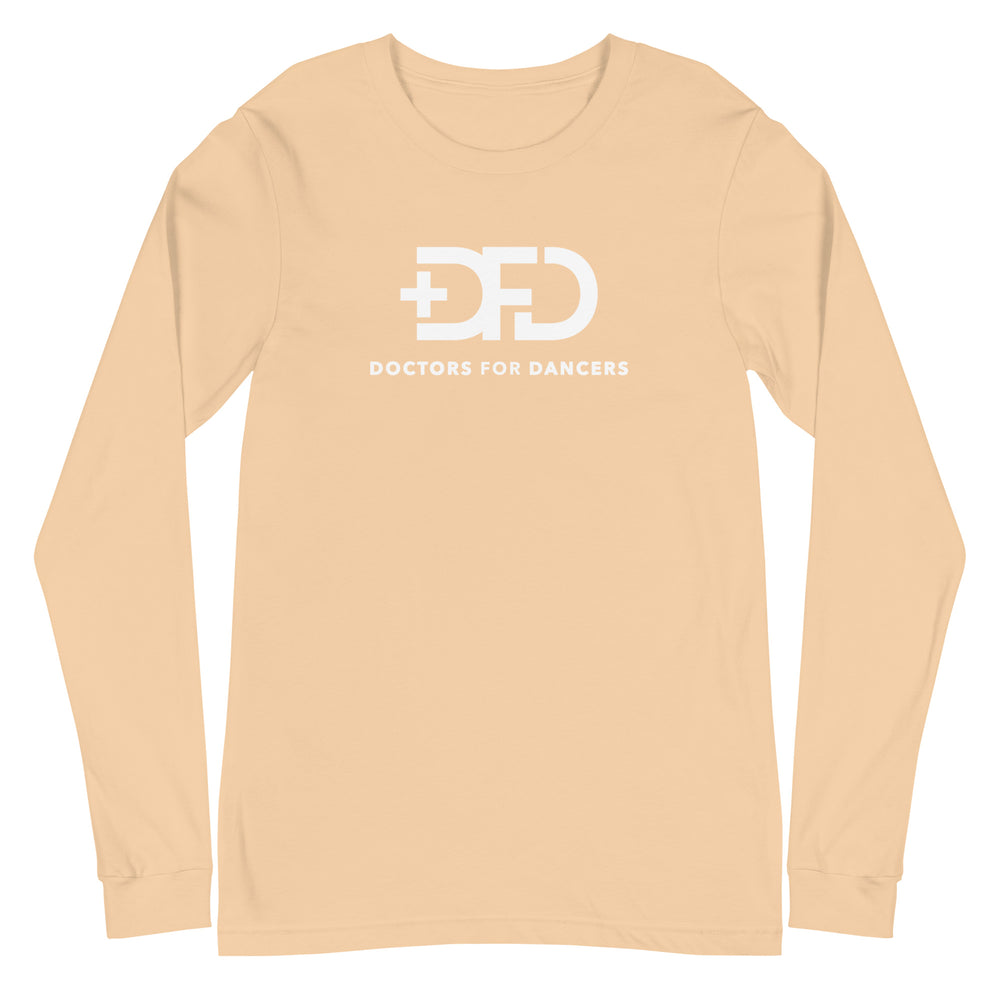 
                  
                    DFD White Logo Long Sleeve Tee
                  
                